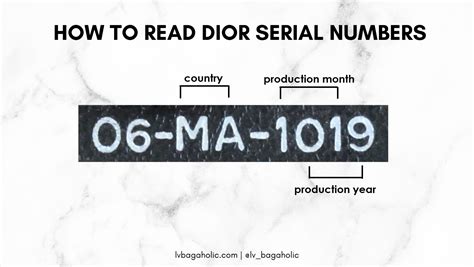 dior serial number check online by serial number